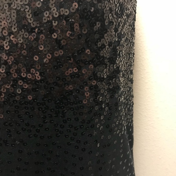 Lane Bryant Black Sequined Ribbed Tank Top 26/28 - Picture 2 of 4
